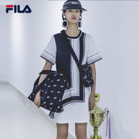 FILAX3.1PhillipLim斐乐Cross Over系列 女子连衣裙 2019新款中长款裙子 子夜黑-BK 155/76A/XS