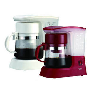 灿坤（EUPA）咖啡机家用 美式滴漏式咖啡壶 煮茶泡茶机600ml TSK-1948A 白色