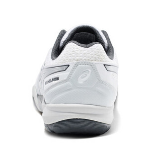 ASICS亚瑟士 GEL-BLADE 5 耐磨防滑中性羽毛球鞋运动鞋 TOB520-0193 白色/银色 39