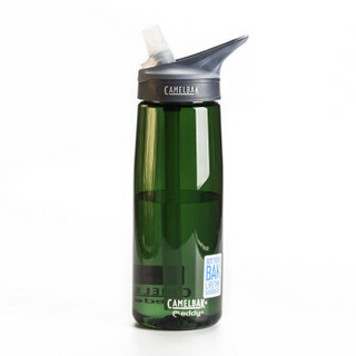 驼峰（CAMELBAK） 运动吸管杯便携防漏健身水壶大容量塑料水杯 室内户外冰球水壶 漫威荷兰弟同款 42062深绿色0.75L