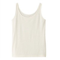 无印良品 MUJI 女式 羊毛 背心 米白色 XL