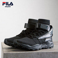 FILA 斐乐官方 男袜套休闲鞋Modern Chic-FMC系列 黑色-BK 39