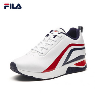 FILA 斐乐官方 女休闲鞋Modern Chic-FMC系列 白色A-WT 35.5