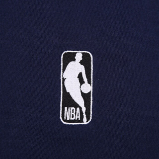NBA 新款 时尚保暖经典NBALOGO纯色连帽夹克外套 男 图片色 L