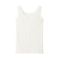 无印良品 無印良品 MUJI 女式 羊毛 背心 米白色 XL