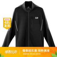 DAIWA达亿瓦 2019新款 DI-54009 男士钓鱼服套装 秋冬户外运动服套装 黑色 XL