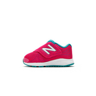 New Balance nb童鞋 飞机鞋 弹性中底 小童跑步鞋 KVRUSCPI/玫红色 22.5码/12.5cm