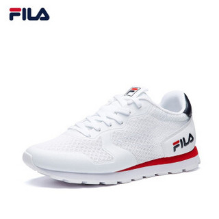 FILA 斐乐官方 TENDER/轻柔 女子跑鞋 2019夏季新品复古优雅跑鞋 白色A-WT 38