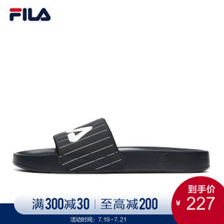 FILA 斐乐官方Modern Chic-FMC男子拖2019夏季新款时尚潮流运动沙滩鞋男鞋商场同款 传奇蓝-NV 42.5