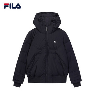 FILA 斐乐官方 女子羽绒服 2019冬季新款运动简约时尚羽绒服 传奇蓝-NV 180/96A/XXL