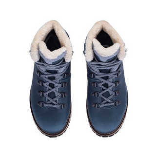 LOWA 德国 冬季户外防水保暖雪地靴 WENDELSTEIN GTX 进口女款中帮 L220456 藏青色 40