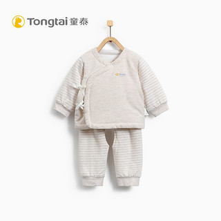 Tong Tai 童泰 新生儿薄棉和服两件套 0-3个月