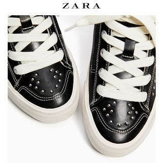 ZARA 13204303040 女童铆钉饰高帮运动鞋