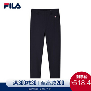 FILA  斐乐官方RETRO GOLF系列 男子梭织长裤 2019春季新款高尔夫 传奇蓝-NV 175/84A/L