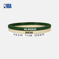 NBA 雄鹿队 三条装 细硅胶手环 腕带 图片色