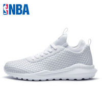 NBA球鞋 春季新款中高帮 轻便休闲 时尚运动鞋 鞋子 N1648808 白色 N1648808-1 44.5