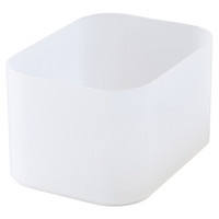  無印良品 無印良品 MUJI 聚丙烯化妆盒 1/2横型 半透明约150x110x86mm