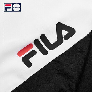 FILA（斐乐）男装 2019 FUSION系列春季新品时尚潮流街头运动休闲梭织 深黑-BK 175/96A/L