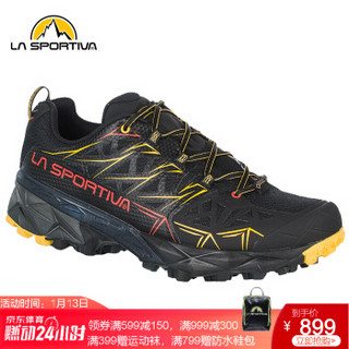 la sportiva 越野跑鞋阿奇拉Akyra透气减震轻便GTX越野跑鞋男女 BLACK 41