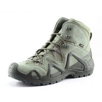 LOWA 德国 登山鞋作战靴军迷户外防水徒步鞋ZEPHYR GTX TF进口男款中帮 L310537 灰色026 43.5