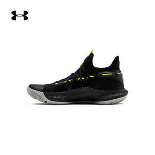 安德玛官方 UA 库里Curry 6男子 低帮运动篮球鞋 Under Armour-3020612 黑色006 40