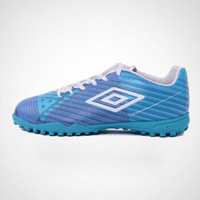 茵宝Umbro VELOCITA二代TF男子足球比赛训练鞋 UCB90131-04青鸟色+白+莓紫色 41