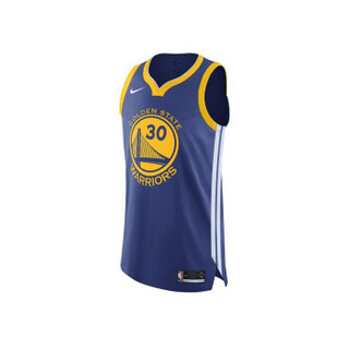 NBA 勇士队库里NIKE Authentic Jersey球衣篮球服男 图片色 M