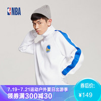 NBA 勇士队 时尚潮流立领开衫运动外套 夹克 男 图片色 M