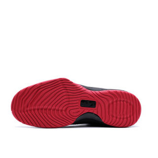 NBA高帮织物透气运动篮球鞋鞋子 男 N1721103-1 黑色/红丝 39