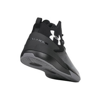 NBA-Under Armour UA男子 Rocket 3 运动篮球鞋 005黑色 45