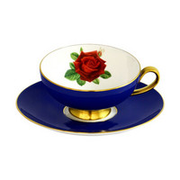 名花堂系列—Aynsley X Narumi 茶杯碟一客装（蓝）骨瓷 96747-20858