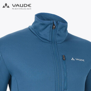 巍德（VAUDE）2019秋冬户外保暖抓绒衣男款舒适保暖登山徒步外套抓绒衣41204 波罗的海蓝 S