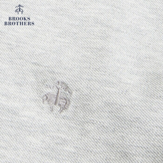 Brooks Brothers/布克兄弟男士纯色短袖Polo衫 0007-灰色 XL