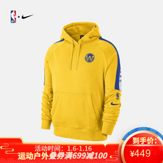 NBA-Nike 勇士队 男子套头连帽卫衣 CI4495-728 图片色 XL