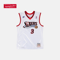 NBA-Mitchell&Ness 复古球衣-AUTHENTIC球员版-2001-76人-艾弗森#3 图片色 L