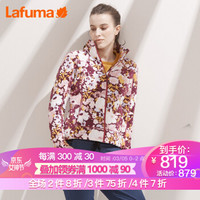 Lafuma 乐飞叶 女士户外旅行保暖印花抓绒衣女 LFJA8CR85 粉色P1 175/92A(42)