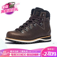 LOWA 德国雪地靴冬季户外防水保暖中筒 WENDELSTEIN GTX 男款 L210454 深棕色 44