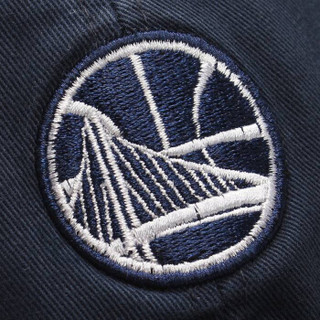 NBA STYLE潮流服饰 勇士队 夏季新品通用刺绣圆顶鸭舌帽 图片色 均码