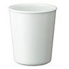无印良品 MUJI 白瓷杯子 白色 约直径6.8*高8cm/约180ml