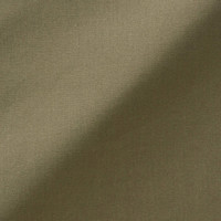 无印良品 無印良品 MUJI 女式 不易沾水棉混 立领大衣 卡其绿 XL