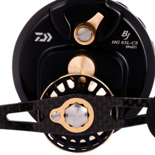 商品达亿瓦(daiwa) bj hg65l-cs 铝合金筏轮微铅筏轮带泄力阀轮金属线