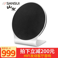 山水（SANSUI） DV-93V无线蓝牙音箱 低音炮 HIFI音质 多媒体电脑电视音响 室内桌面音 DV-93V（黑色）