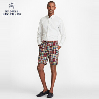 Brooks Brothers/布克兄弟男士马德拉斯图案休闲短裤 9003-拼色 33