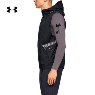 安德玛官方UA Perpetual男子运动背心Under Armour1320977 黑色001 M