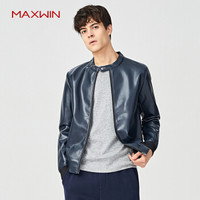 MAXWIN 马威184115001 男士皮衣外套 