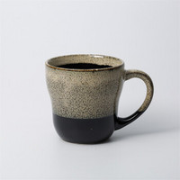 爱陶（AITO）日本原产进口马克杯Glaze works美浓烧陶瓷杯咖啡杯茶杯350ML 灰色