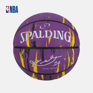 NBA-斯伯丁 Spalding KOBE Marble 科比 7号橡胶运动篮球 84-005Y 图片色