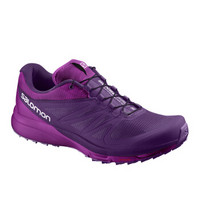 萨洛蒙（Salomon） 女款越野跑鞋 城市运动跑鞋  SENSE PRO 2 W 宝石紫381580 UK4(36 2/3)