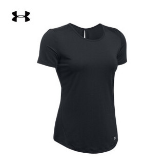 安德玛（UNDERARMOUR） UA女子Speed Strike短袖T恤-1306666 黑色001 XL