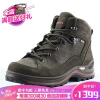 LOWA 德国 登山鞋作战靴户外防水徒步鞋BORMIO GTX QC进口女款中帮 L320914 褐色/紫色 36.5